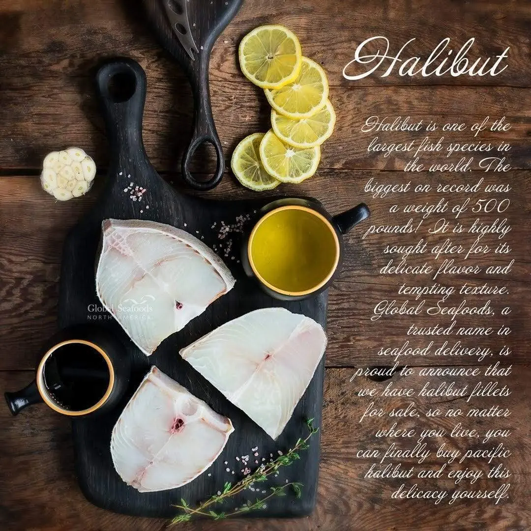 Pacific Halibut Steak Loins - Wild Caught, Premium QualityPremium - Image 3