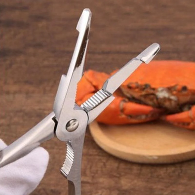 Crack and Enjoy: 3-Piece Stainless Steel Seafood Cracker & Pick Set - Image 5