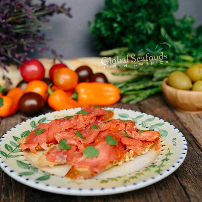 Exquisite Sockeye Salmon Lox Trim - Handpicked & Cold Smoked - Image 3