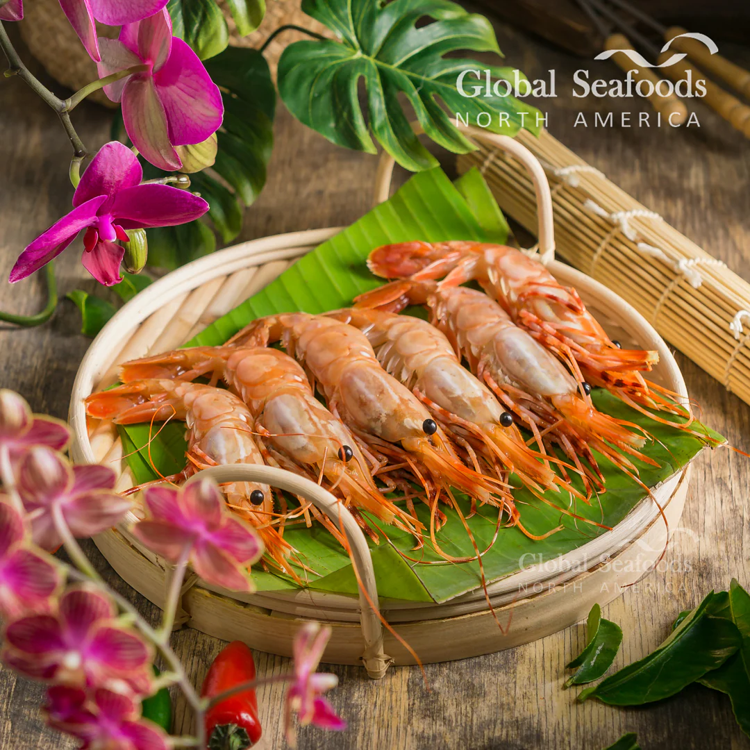 Premium Wild-Caught Spot Prawns - Frozen, Sweet & Tender (4.4 lbs Total) - Image 2